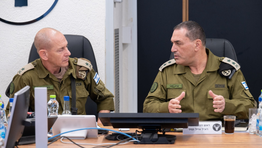 הרמטכ"ל, רא"ל אייל זמיר בפיקוד צפון