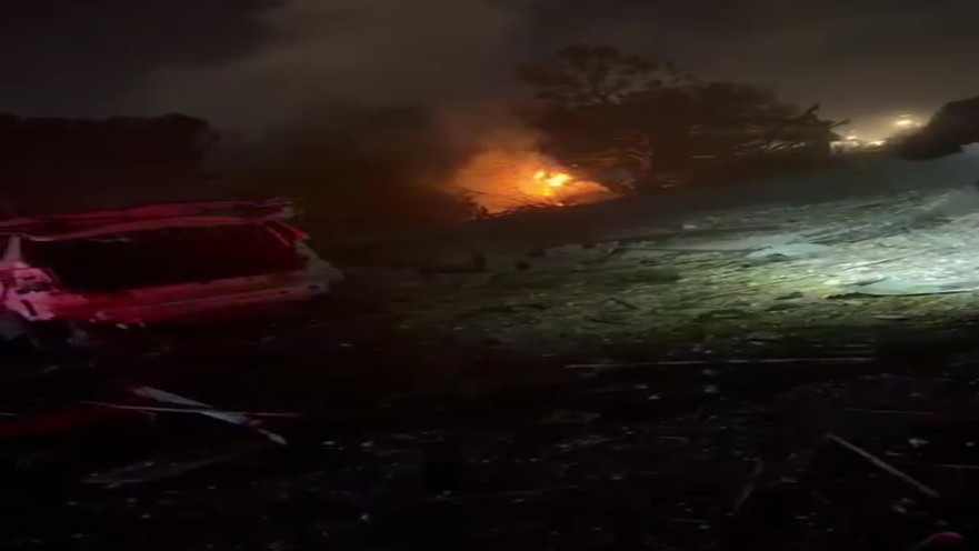 הפגיעה במבנה בזרזיר