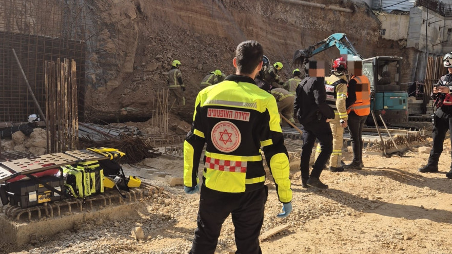 טרגדיה באתר בנייה