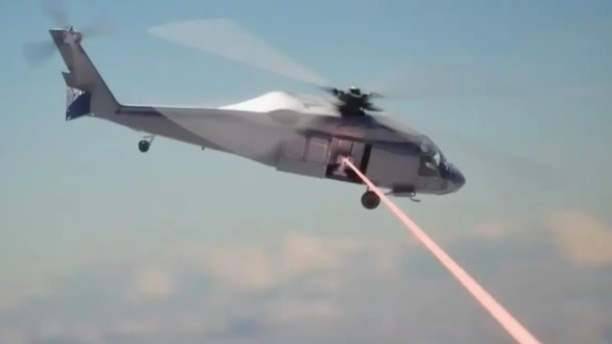 יירוט בלייזר מסוק