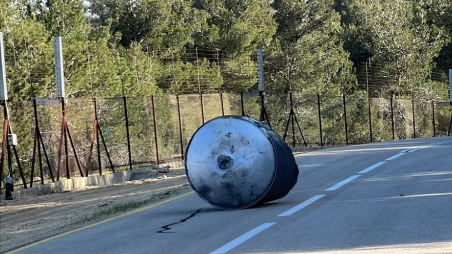 נפילת חלקי יירוט במחוז ירושלים