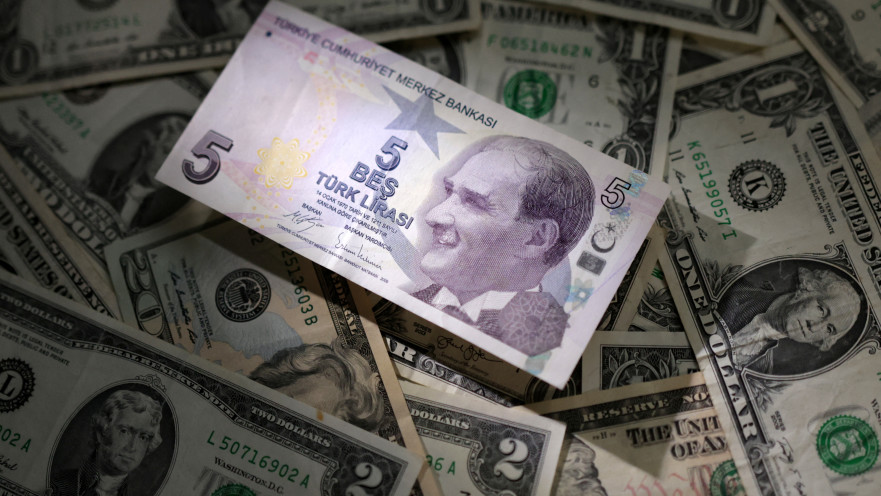 לירה טורקית, דולרים