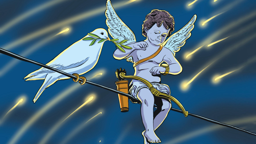 אולי בקרוב לא אצטרך עוד מקלטים, האהבה תהיה לי המקלט