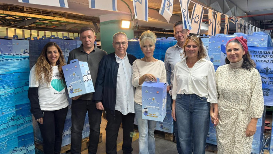 אריזת הערכות בחברת פרטנר