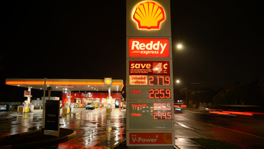 תחנת דלק באוסטרליה