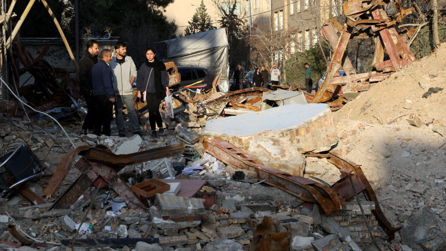 הריסות בטהרן