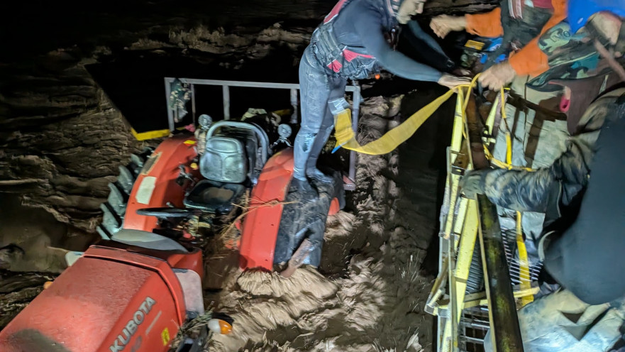 חילוץ העובדים הזרים מנחל ערבה