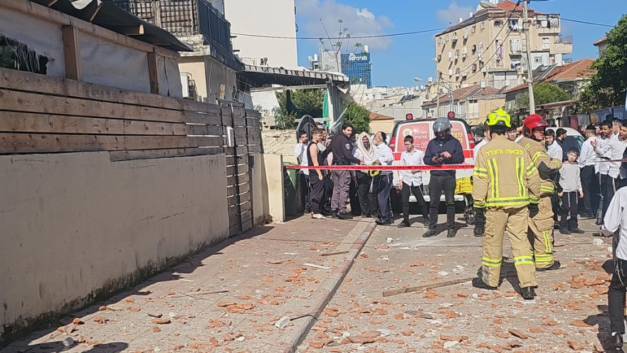 זירת נפילה בגוש דן