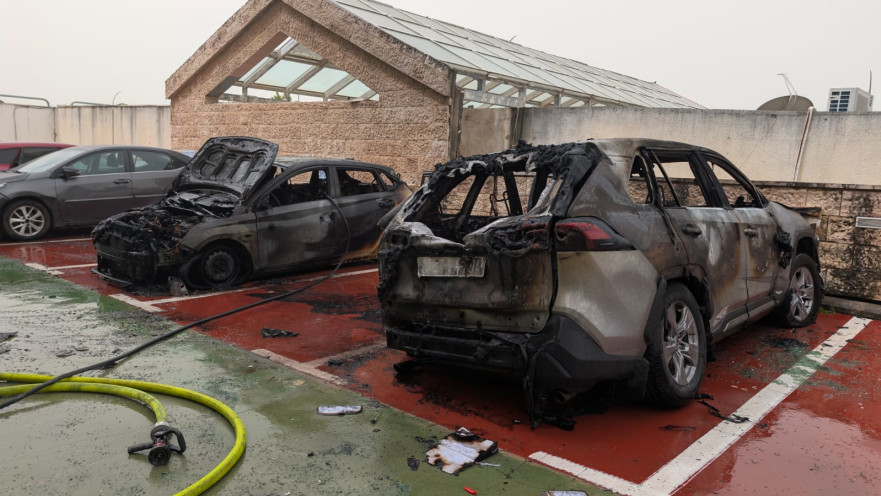 זירת הנפילה בקריית אתא