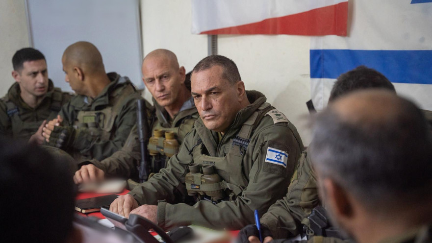 הרמטכ"ל אייל זמיר בדרום לבנון