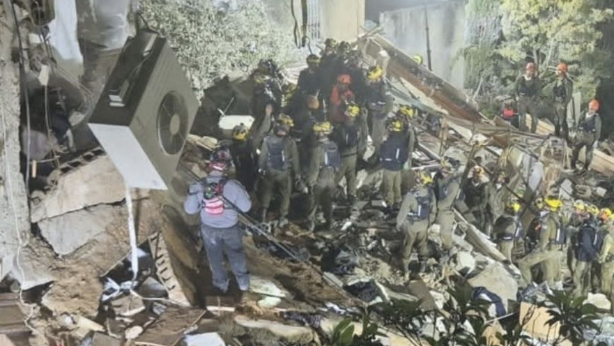 זירת הנפילה בחיפה