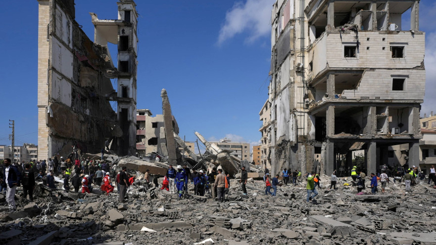 נזק בצידון מתקיפות צה"ל