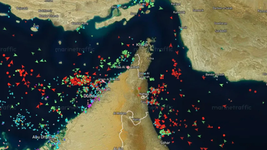תנועה ימית במיצר הורמוז