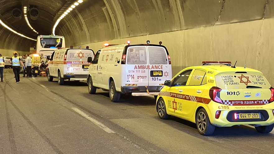 תיעוד מזירת התאונה