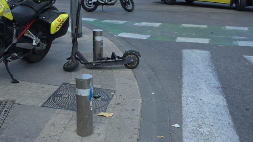 זירת התאונה