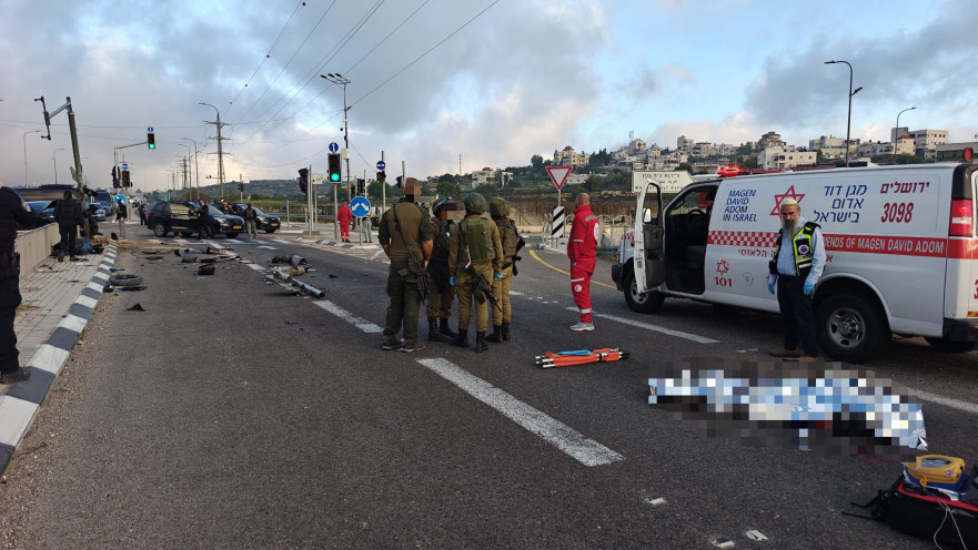 מזירת התאונה הקטלנית