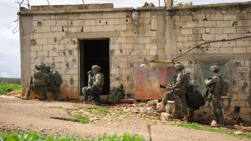 פעילות כוחות אוגדה 146 בדרום לבנון