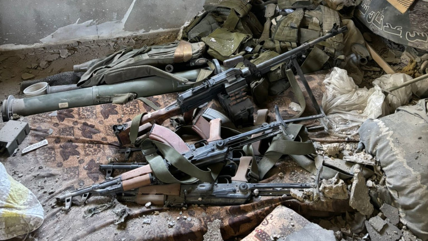 אמצעי הלחימה שאותרו על ידי כוחות חטיבת גולני בדרום לבנון