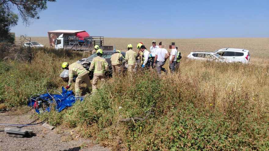 תאונת דרכים בכביש 293