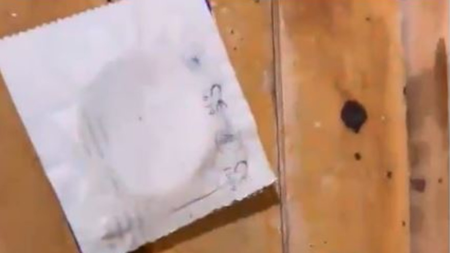 קונדומים וסמים. הסיוע הרפואי שתועד במשט