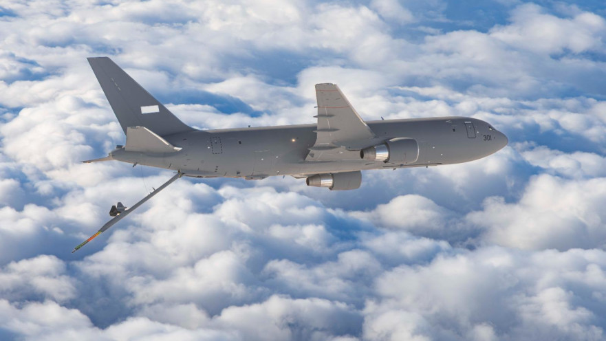מטוס התדלוק KC46 שייקרא בשמו העברי "גדעון"