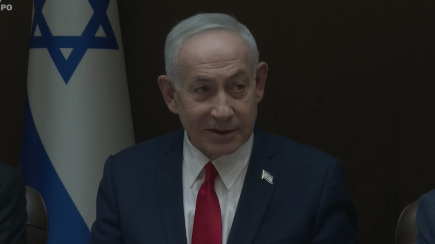 ראש הממשלה בנימין נתניהו בפתח הקבינט המדיני-ביטחוני