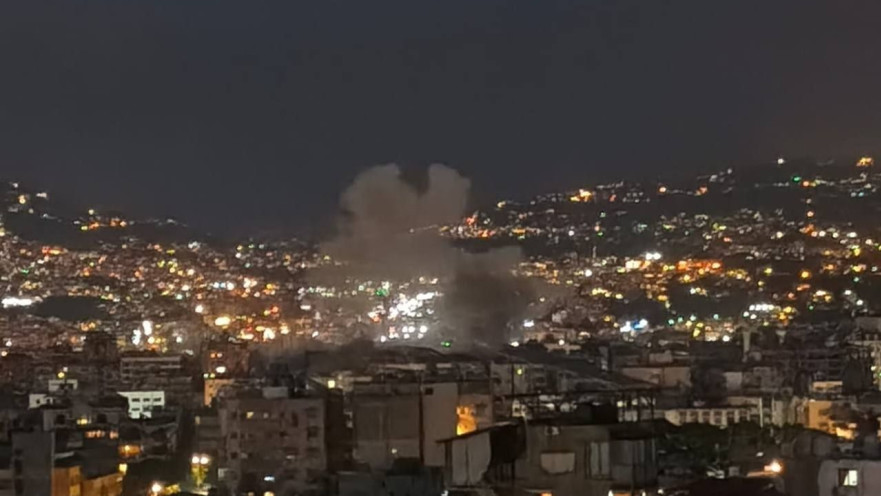 פיצוץ בדאחייה בביירות