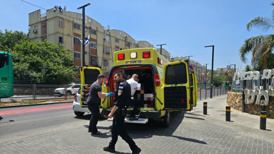זירת האירוע בלוד