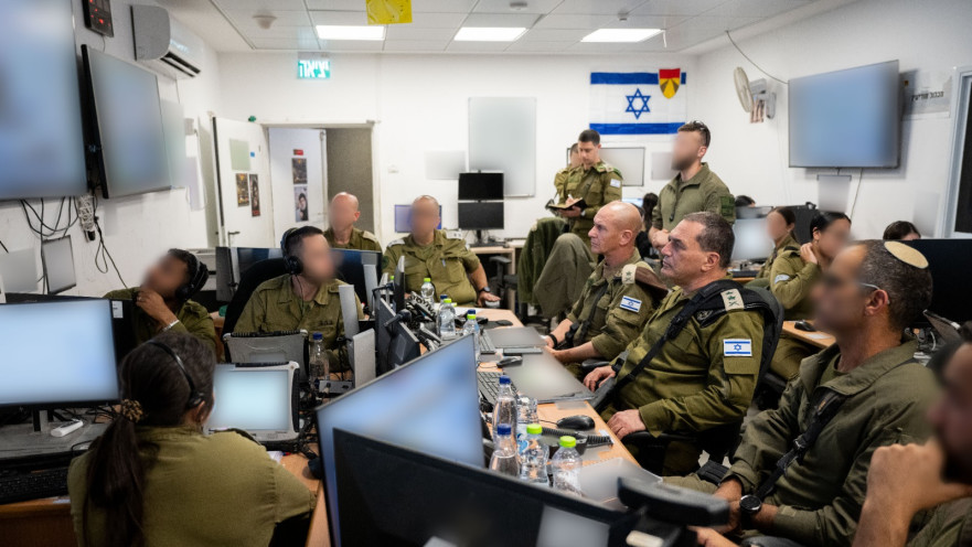 הרמטכ"ל בהערכת מצב בפיקוד צפון