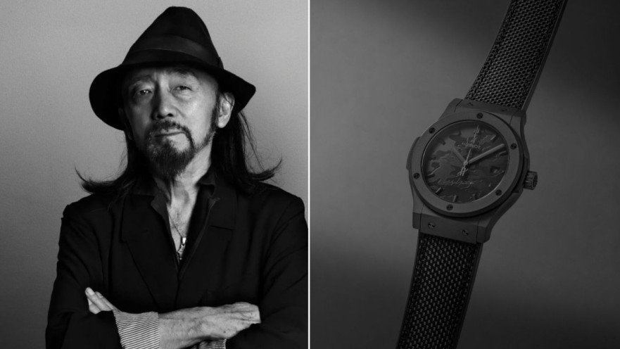מותג שעוני היוקרה Hublot ומעצב העל - Yohji Yamamoto