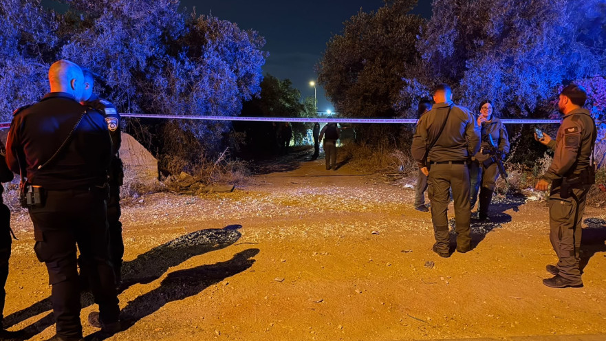 זירת איתור הגופה ברמלה