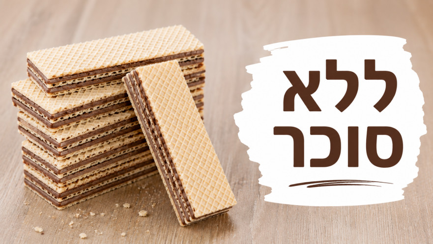 וופלים ללא סוכר