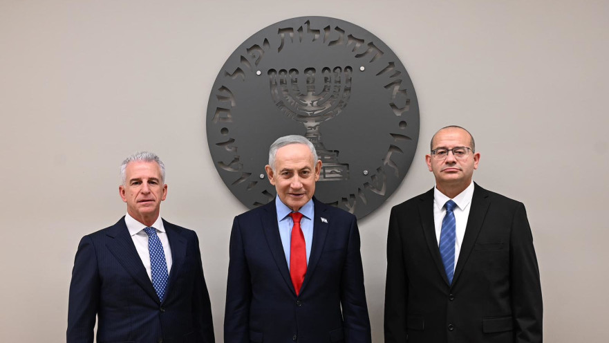 רונן גופמן , בנימין נתניהו  ודדי ברנע