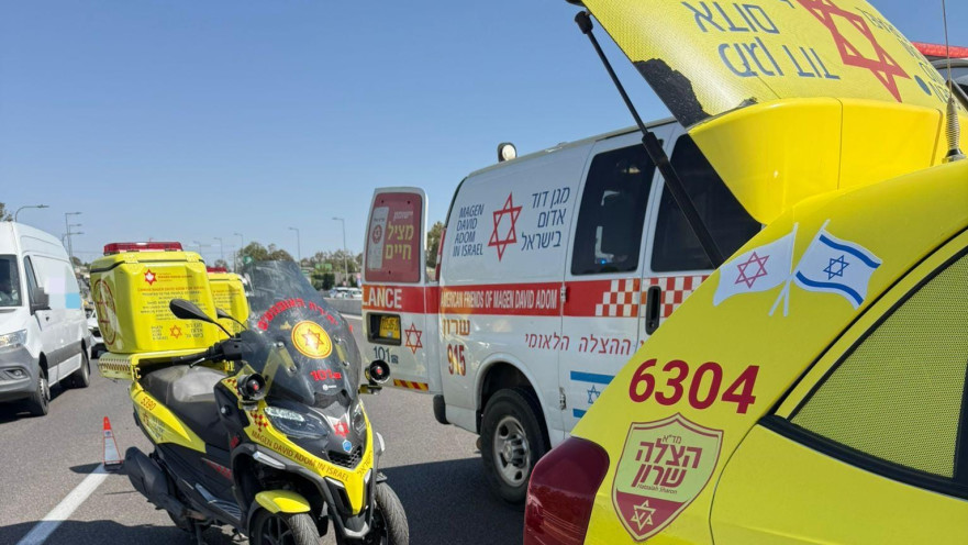 תיעוד מזירת התאונה