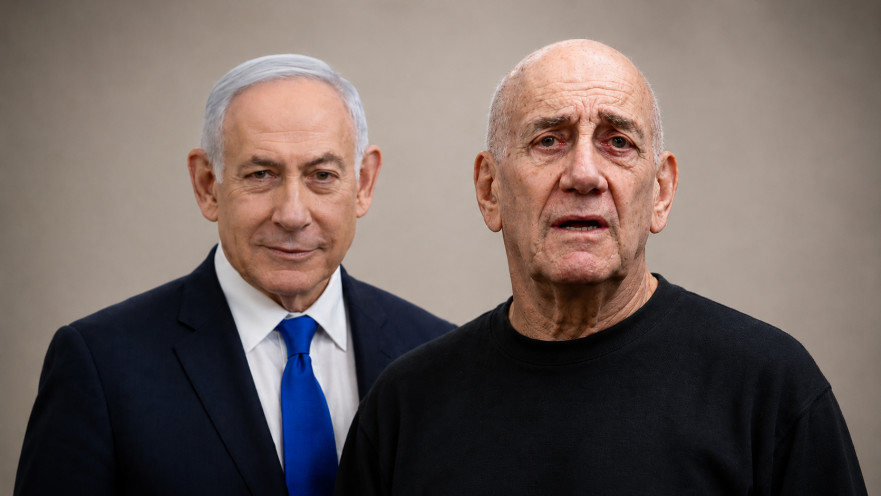 אהוד אולמרט, בנימין נתניהו