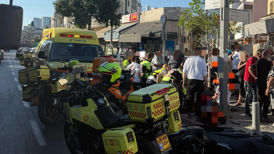 תאונת קורקינט חשמלי בתל אביב: נער בן 16 נפצע באורח בינוני