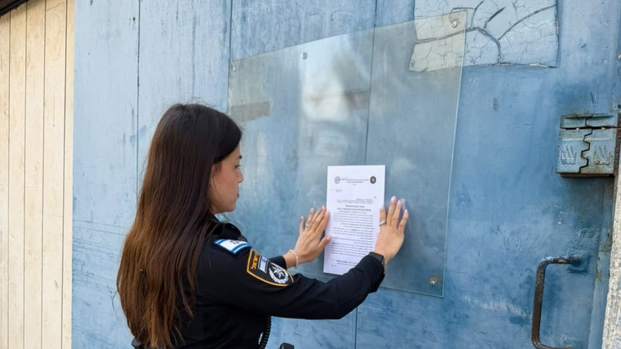 סגירת עסק ל-30 יום ברחוב המרכבה בחולון