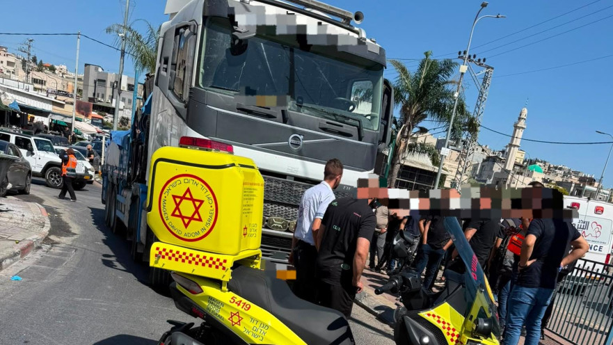 תיעוד מזירת התאונה