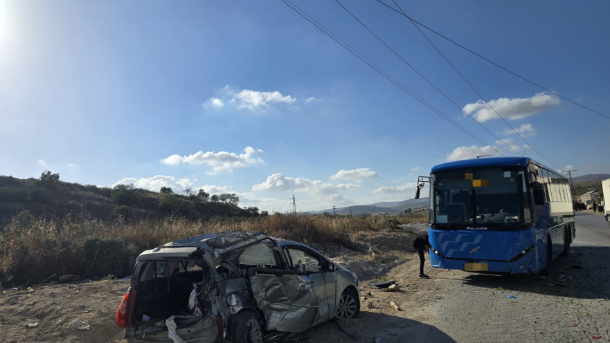 תיעוד מזירת התאונה