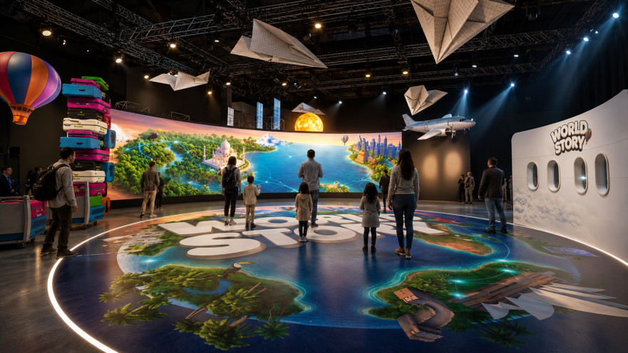 תערוכת WORLD STORY