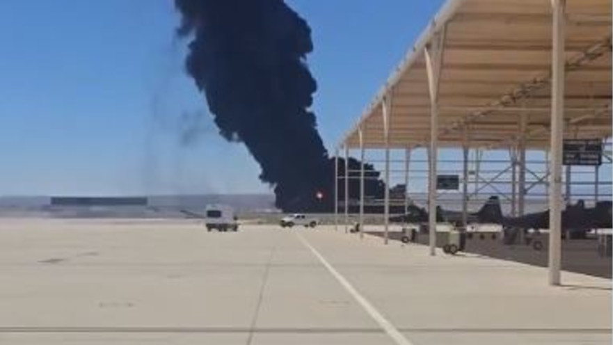 התרסקות מטוס B52 בארה"ב במהלך טיסת ניסוי
