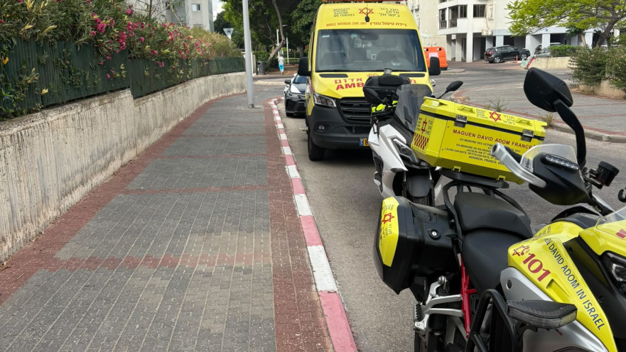 מזירת האירוע באשדוד