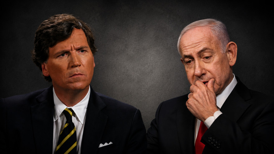 בנימין נתניהו, טאקר קרלסון