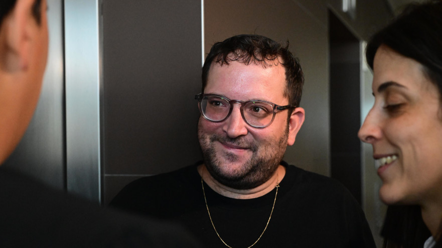 יונתן אוריך הנאשם בפרשת הבילד, בדיון בביהמ"ש המחוזי בת"א 