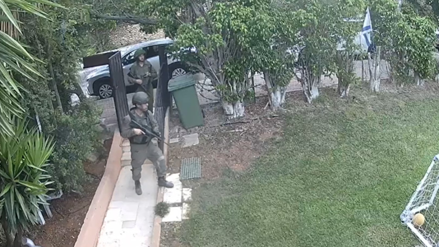 סריקות אחר מחבלים בבית אריה