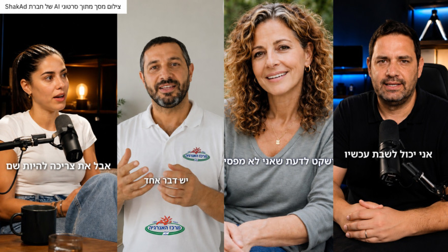 לא כל בעל עסק נולד להיות כוכב רשת: הפתרון החדש שמאפשר לשווק בלי להצטלם
