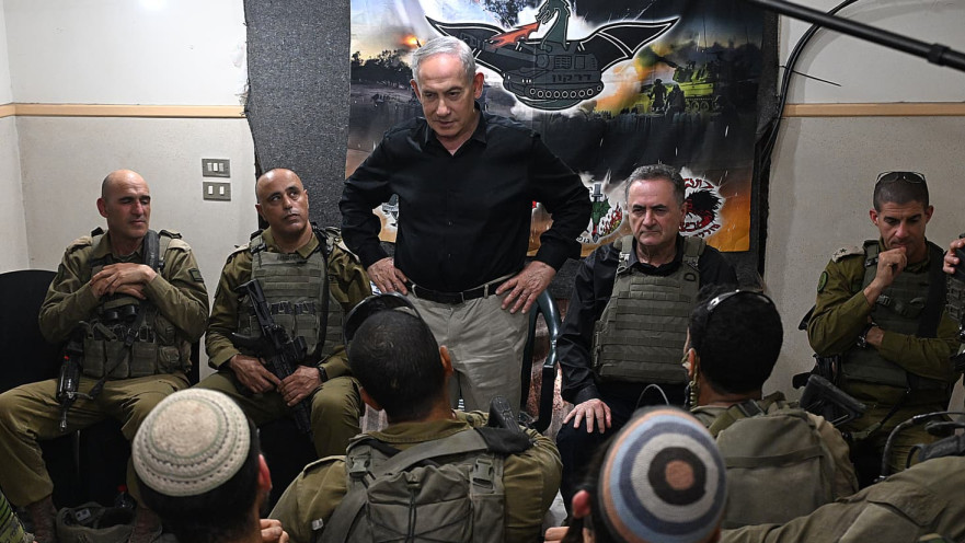 נתניהו וכ"ץ בלבנון 