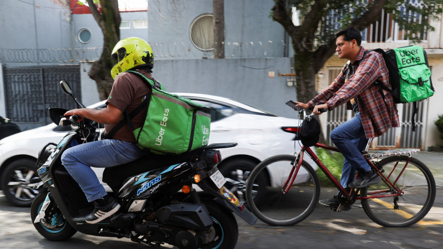 שירות המשלוחים Uber Eats במקסיקו
