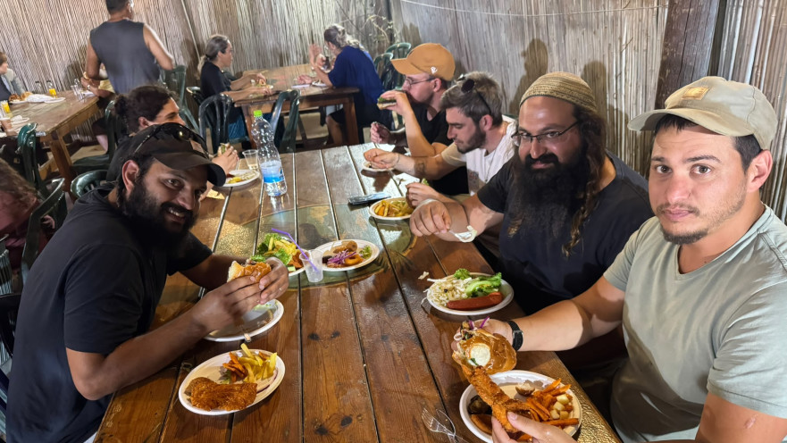טיול אחים שכולים בצפון