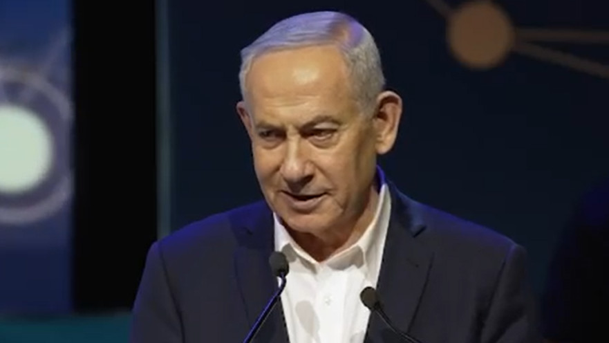 בנימין נתניהו בוועידת הנגב היום